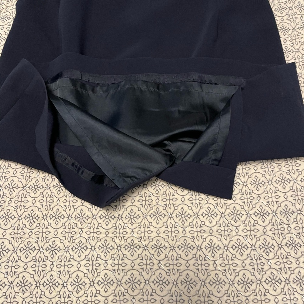 Size 8P Navy dress suit - Picture 2 of 5